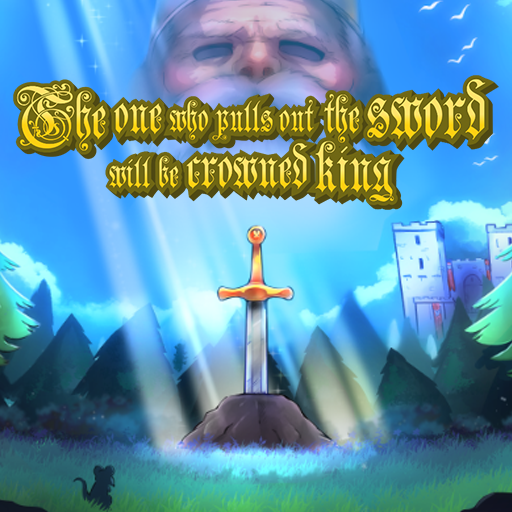 The one who pulls out the sword will be crowned king